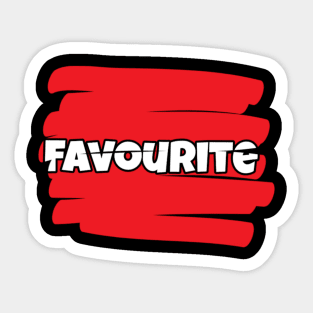 Favourite Sticker